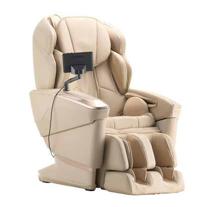 Fujiiryoki JP-4000 Cyber Relax AI massage chair in ivory
