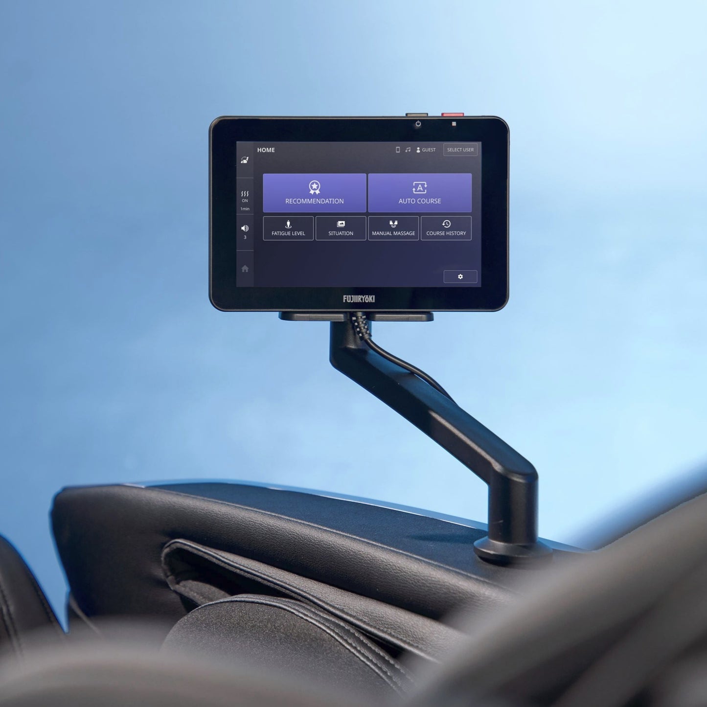 FUJIIRYOKI：日本製造 Cyber​​ Relax Ai 5D AI 超高級按摩椅（JP4000）