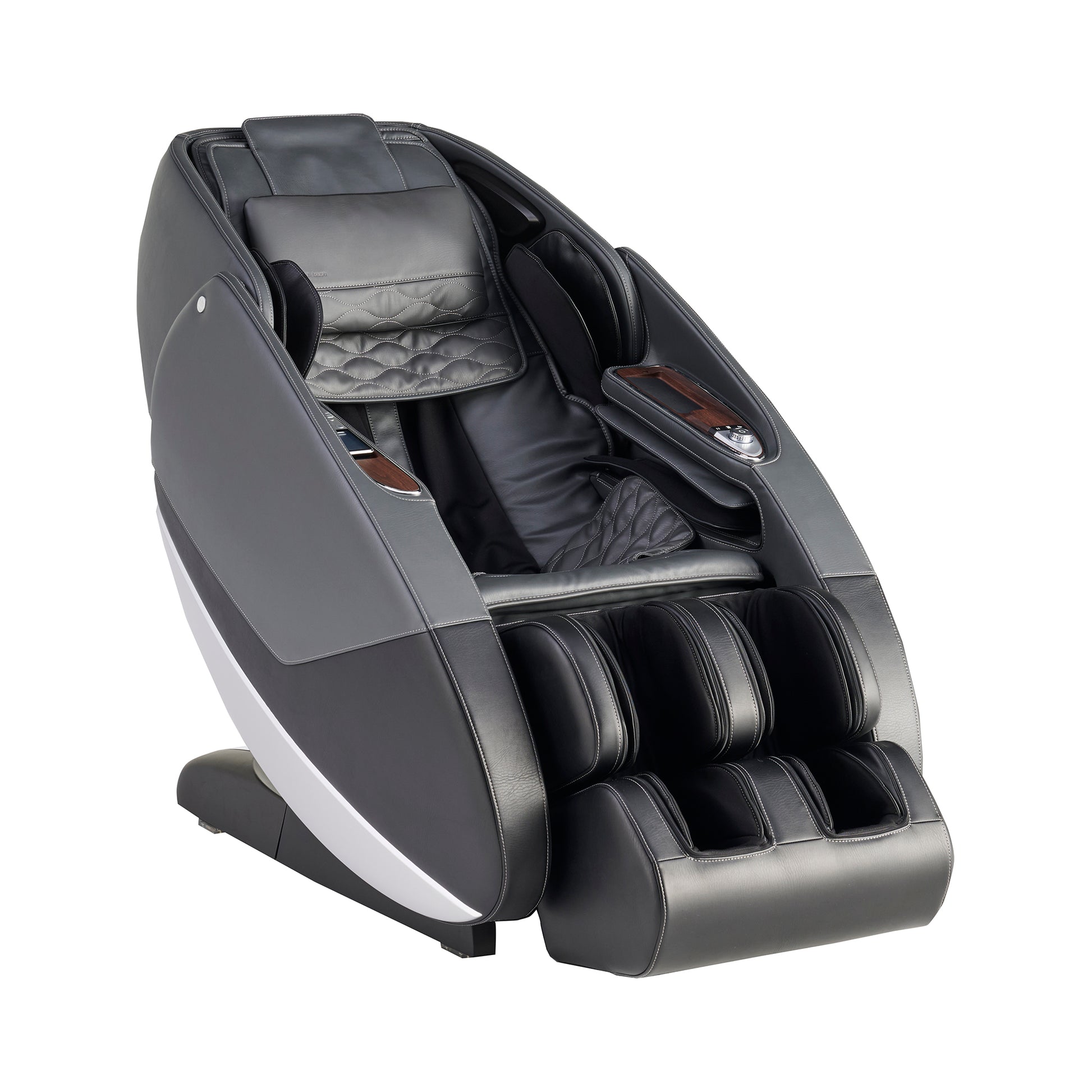 Human Touch Novo Flex massage chair in gray