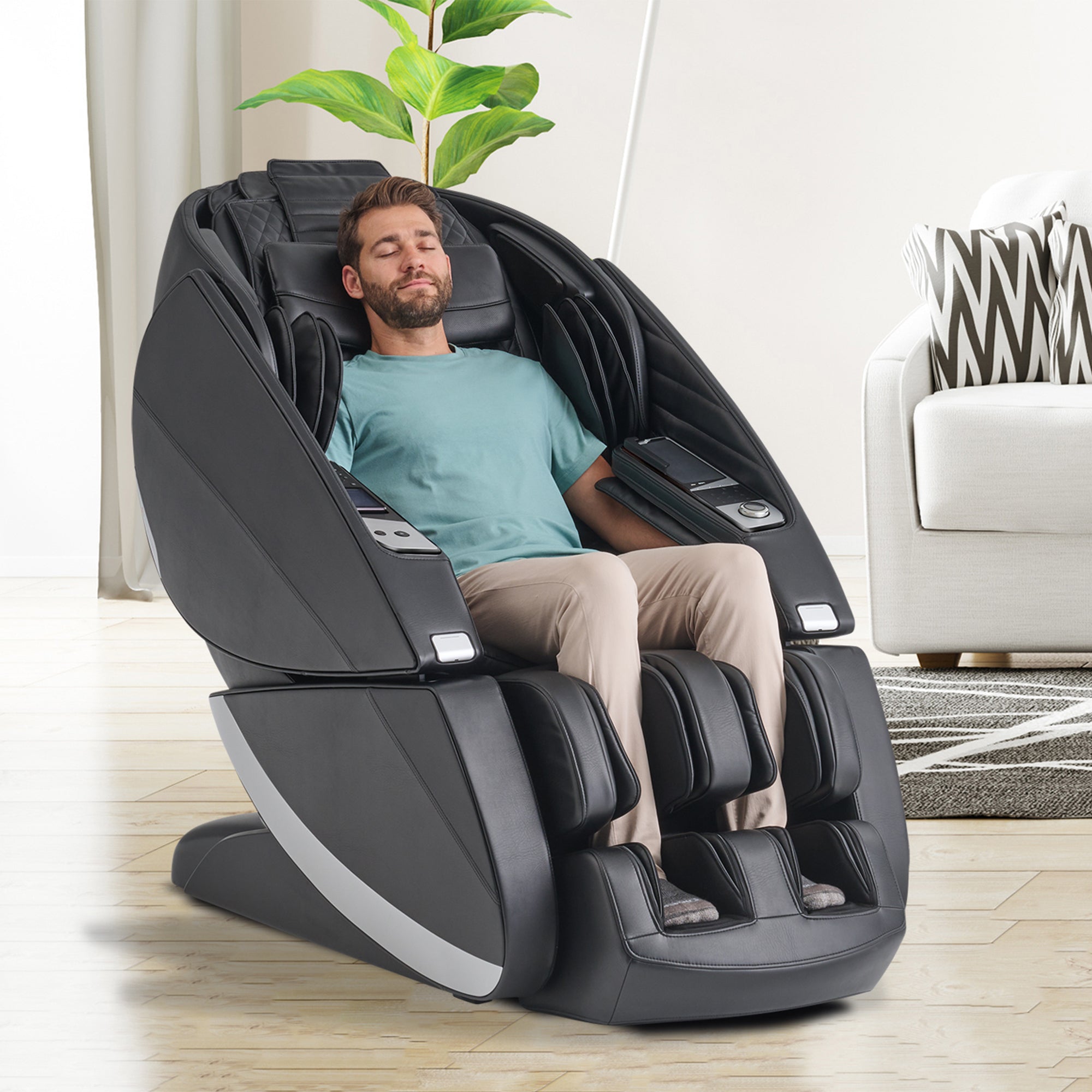 Human Touch Super Novo X | Dual-Robot 4D Massage Chair with Side